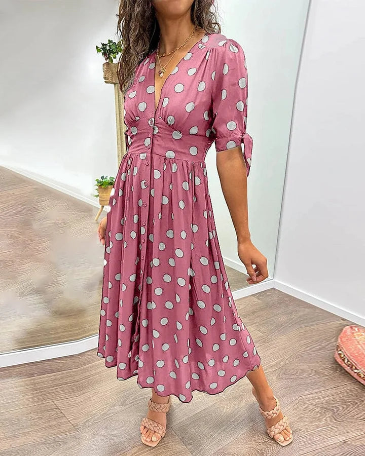Rachel - Dot Summer Dress