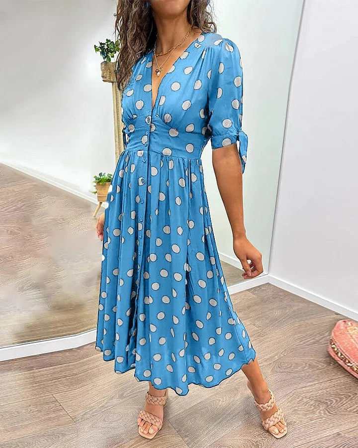 Rachel - Dot Summer Dress