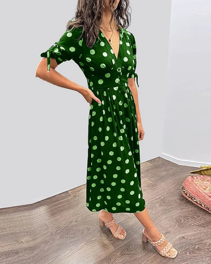 Rachel - Dot Summer Dress