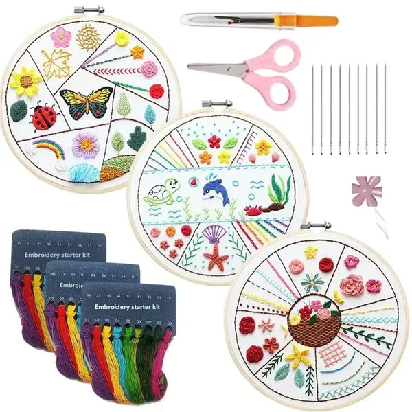 Beginner's Crossstitch Embroidery Kit