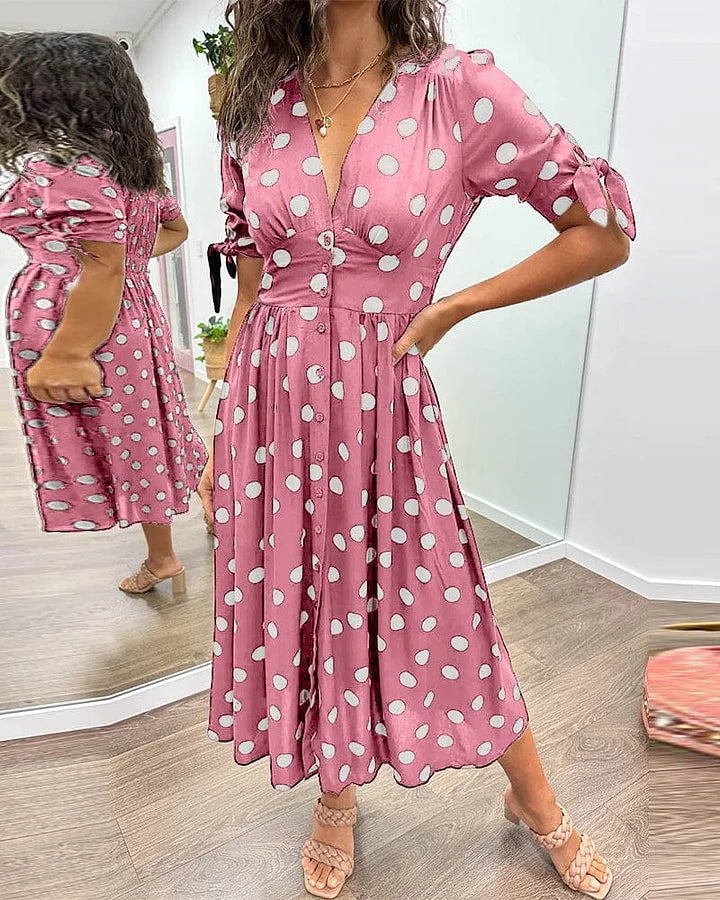 Rachel - Dot Summer Dress