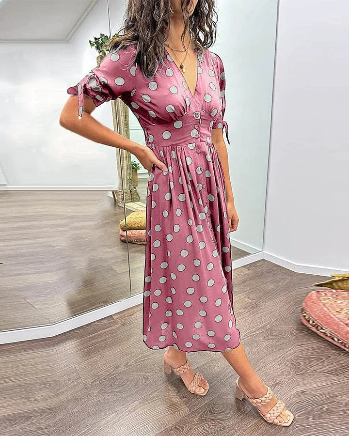 Rachel - Dot Summer Dress