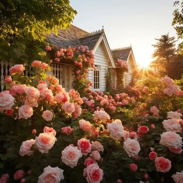 Ethereal Cascade Climbing Rose Seeds