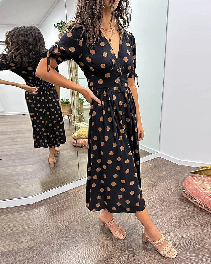 Rachel - Dot Summer Dress