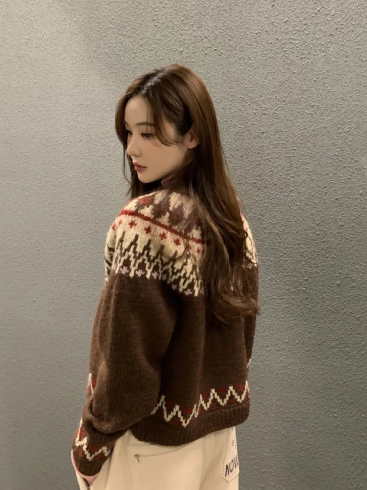 Winter Retro Cardigan