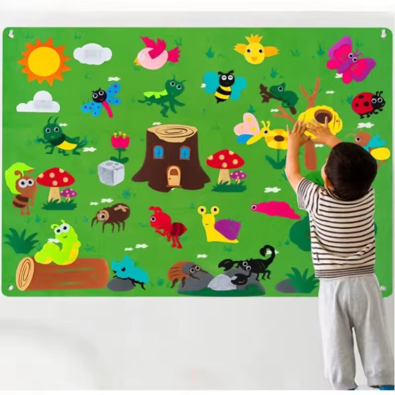 Farm Adventure Felt Puzzle