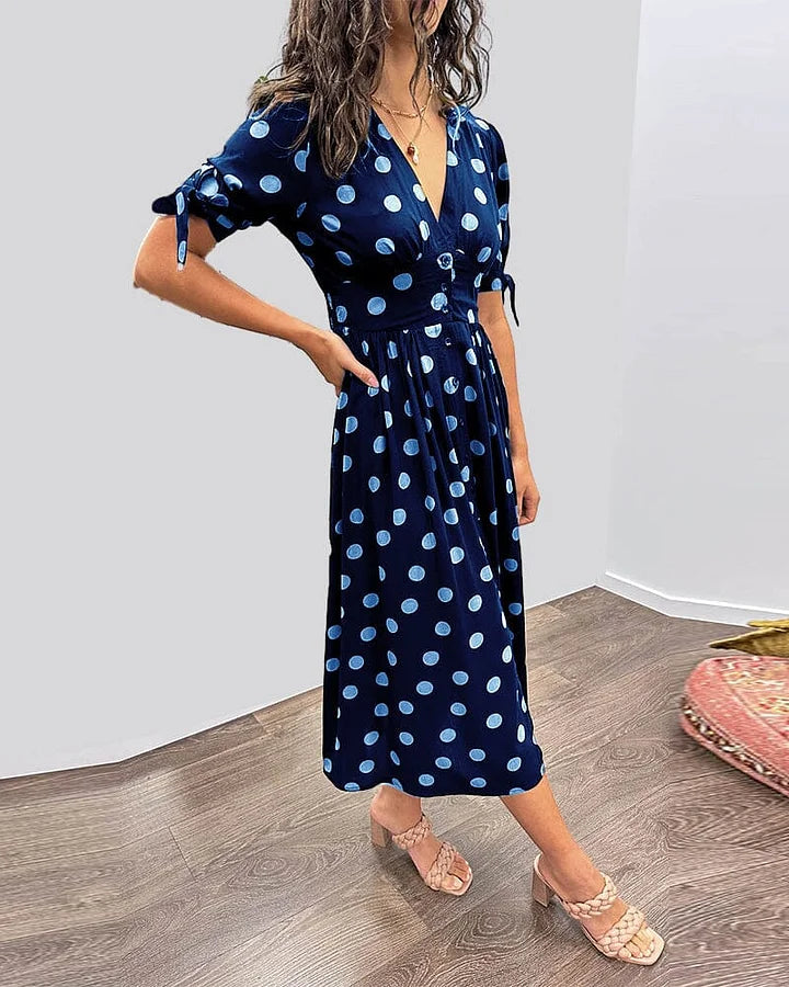 Rachel - Dot Summer Dress