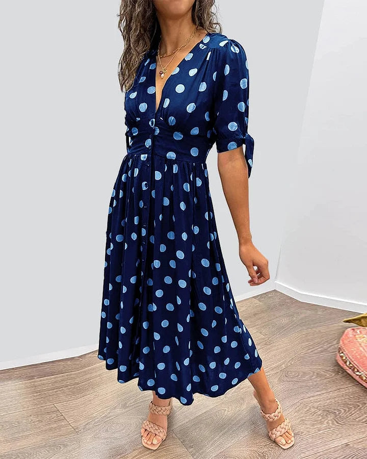 Rachel - Dot Summer Dress