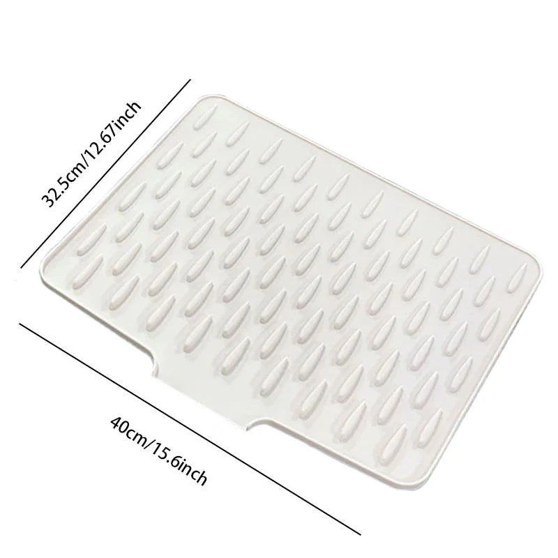 No-Spill Kitchen Drying Mat