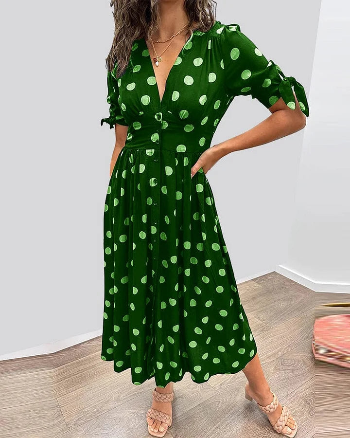 Rachel - Dot Summer Dress