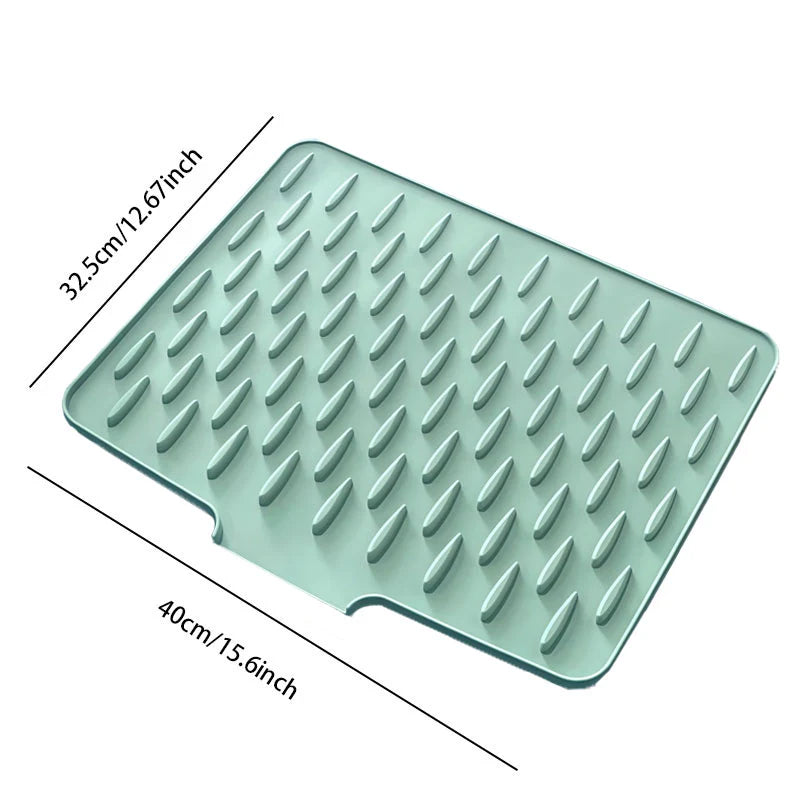 No-Spill Kitchen Drying Mat