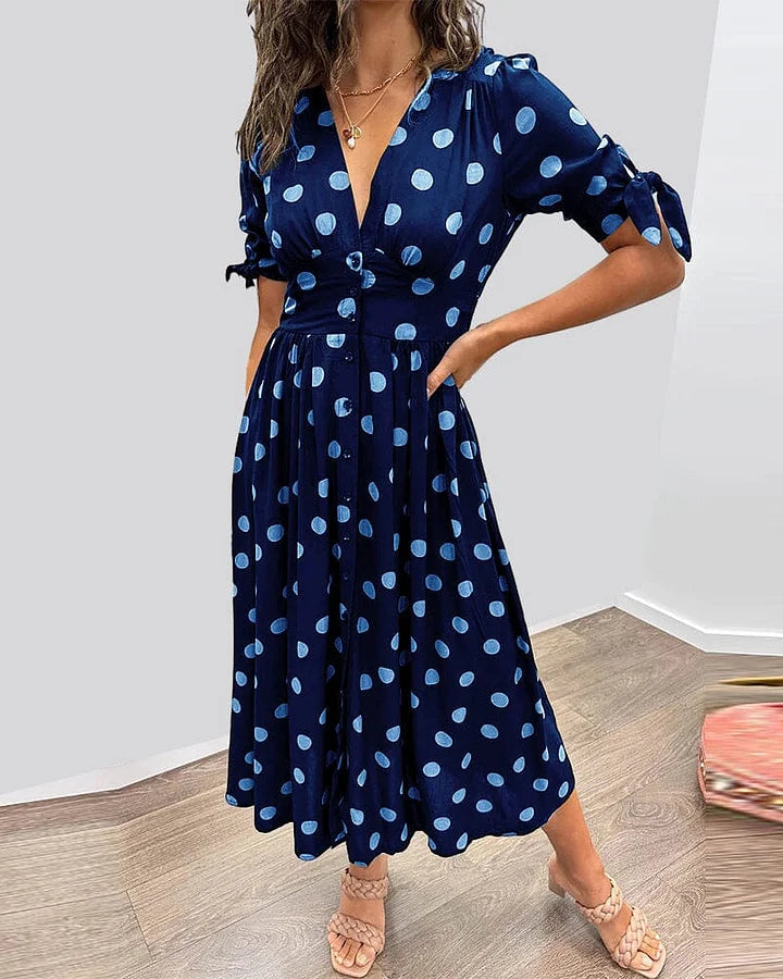 Rachel - Dot Summer Dress