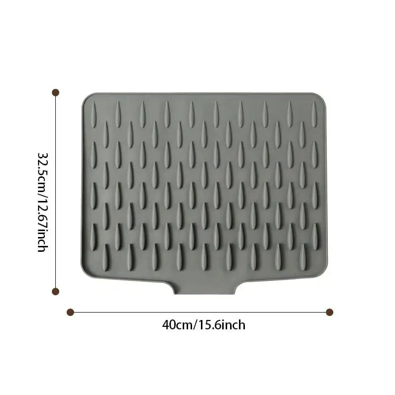 No-Spill Kitchen Drying Mat