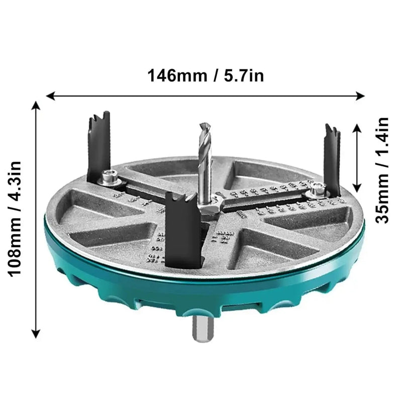 Ultimate Adjustable Hole Saw Kit