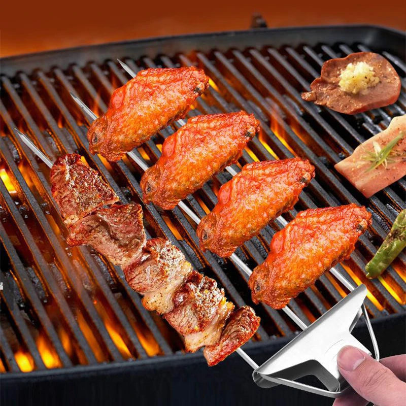 SkewerPro EasySlide Stainless Skewers