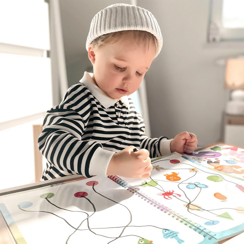 Magic Colorful Learning Workbook