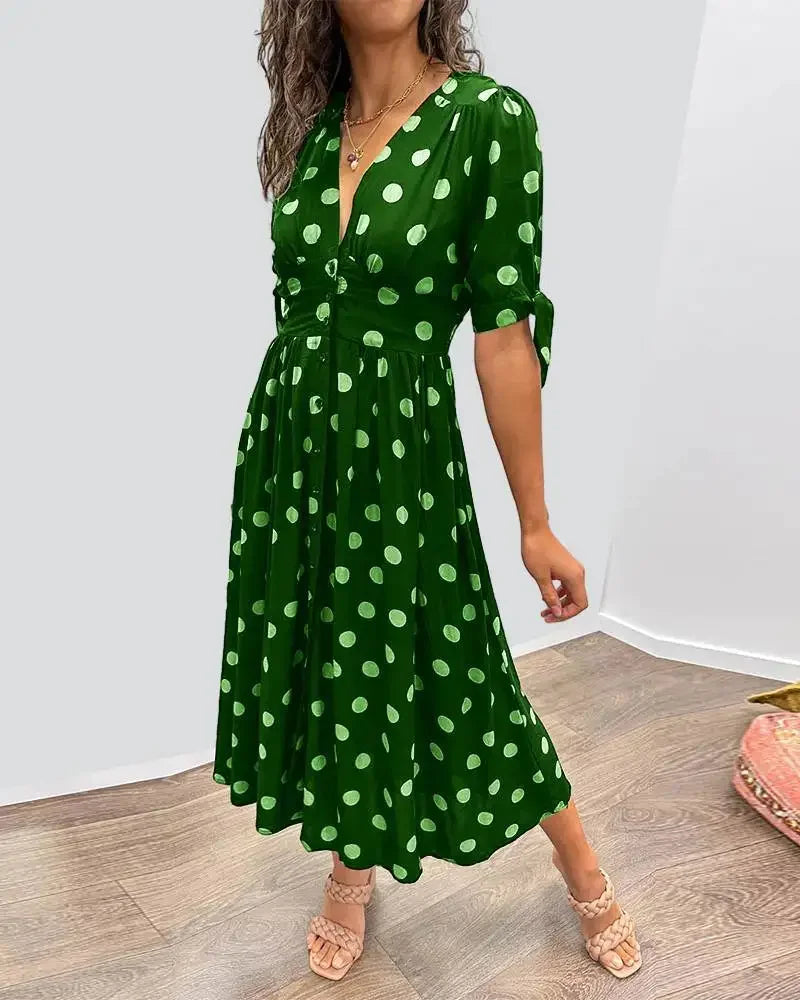 Rachel - Dot Summer Dress
