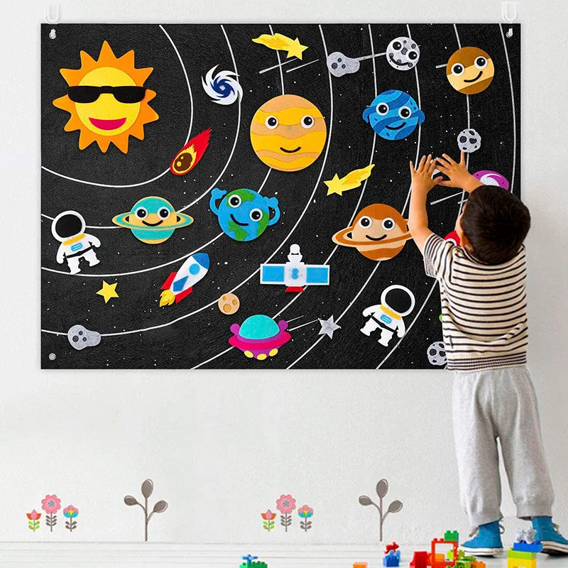 Farm Adventure Felt Puzzle