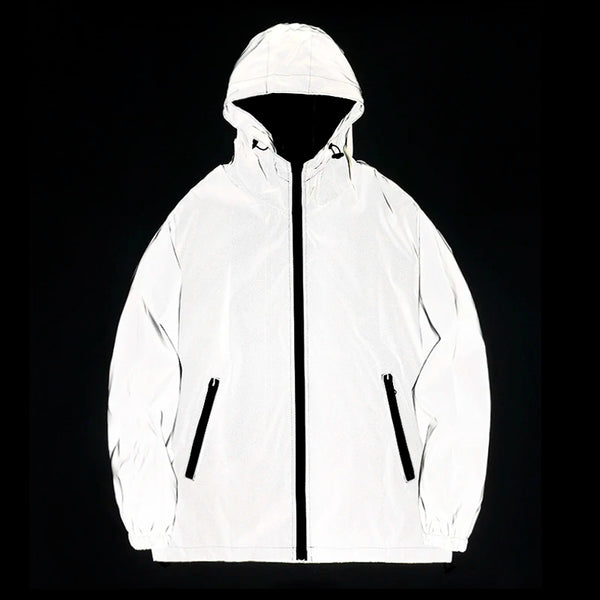 Tom - Reflective Windbreaker Jacket