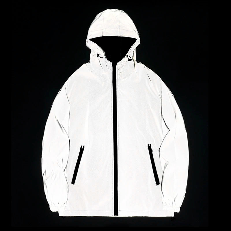 Tom - Reflective Windbreaker Jacket