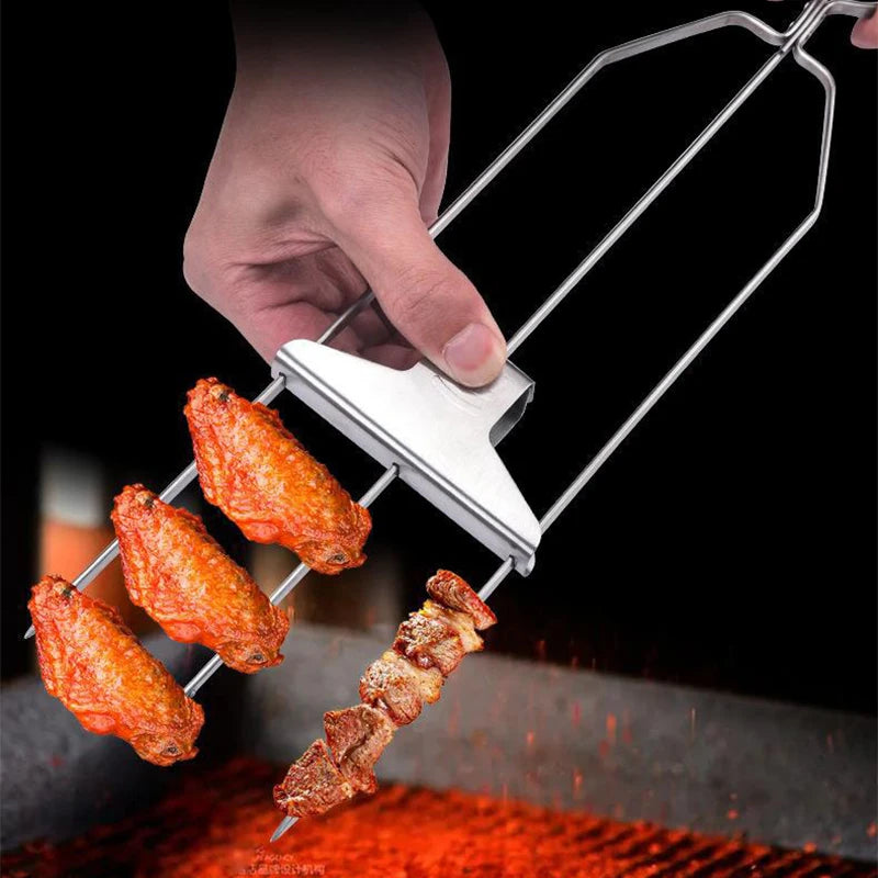 SkewerPro EasySlide Stainless Skewers