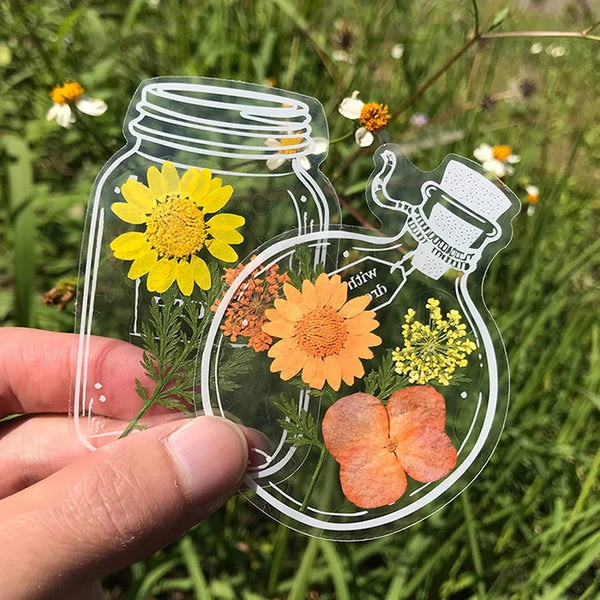 Floral stickers