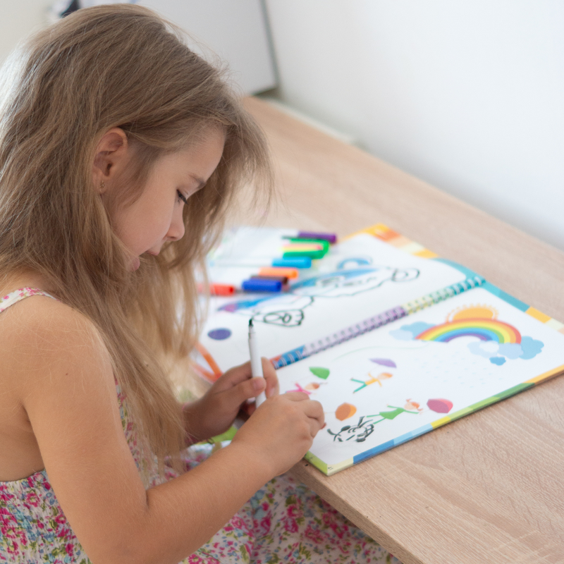 Magic Colorful Learning Workbook