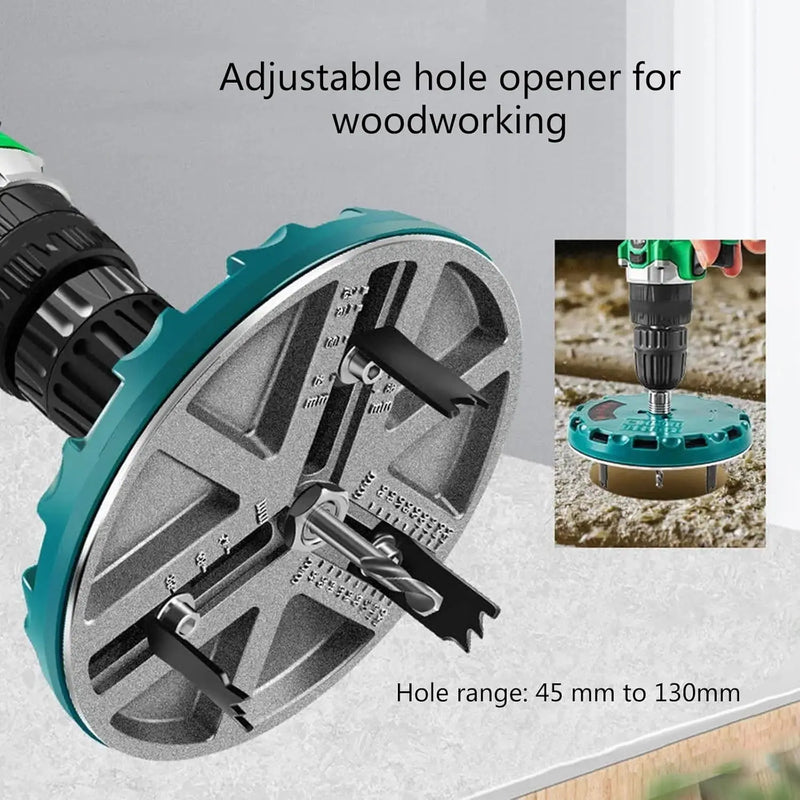 Ultimate Adjustable Hole Saw Kit