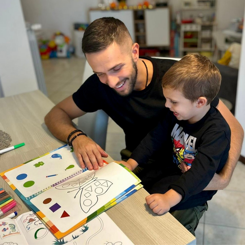 Magic Colorful Learning Workbook