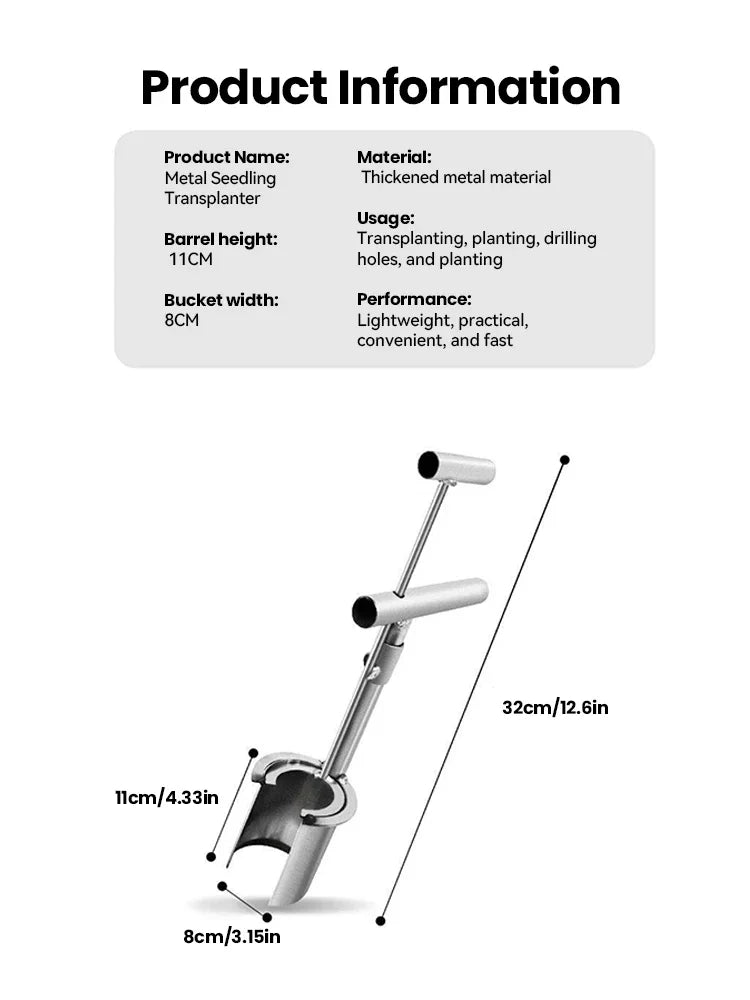 GardenPro Transplanter Tool