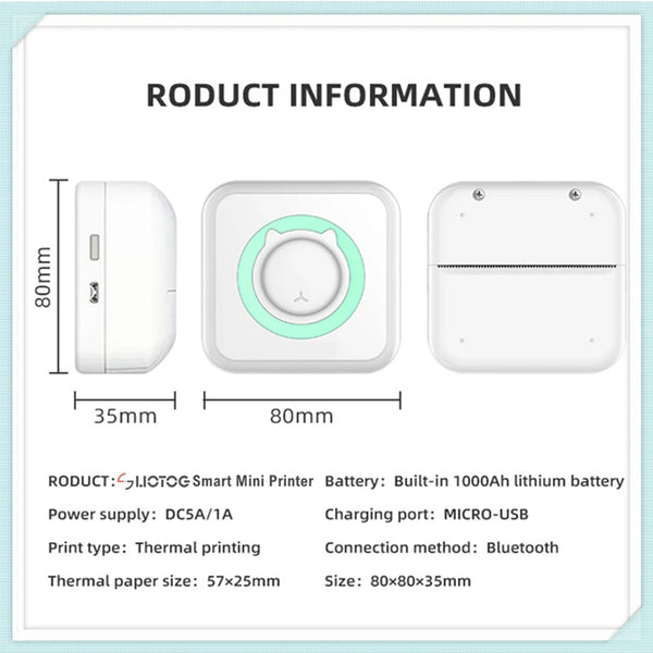 SnapMini Portable Printer