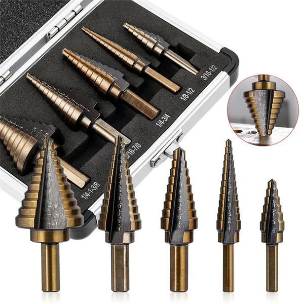 Cobalt drill bit set