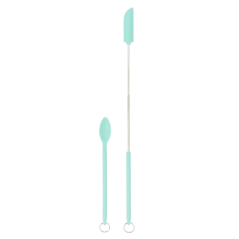 Mini Silicone Jar Spatulas Set