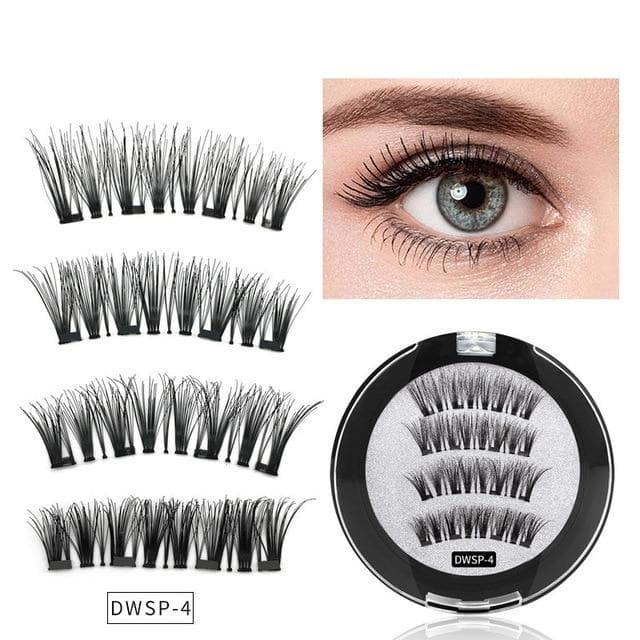 3D magnetic eyelashes - beumoonshop