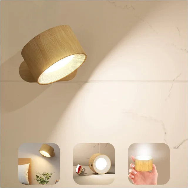 LuminEase Magnetic LED Sconce