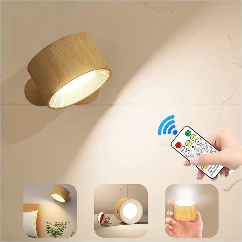 LuminEase Magnetic LED Sconce