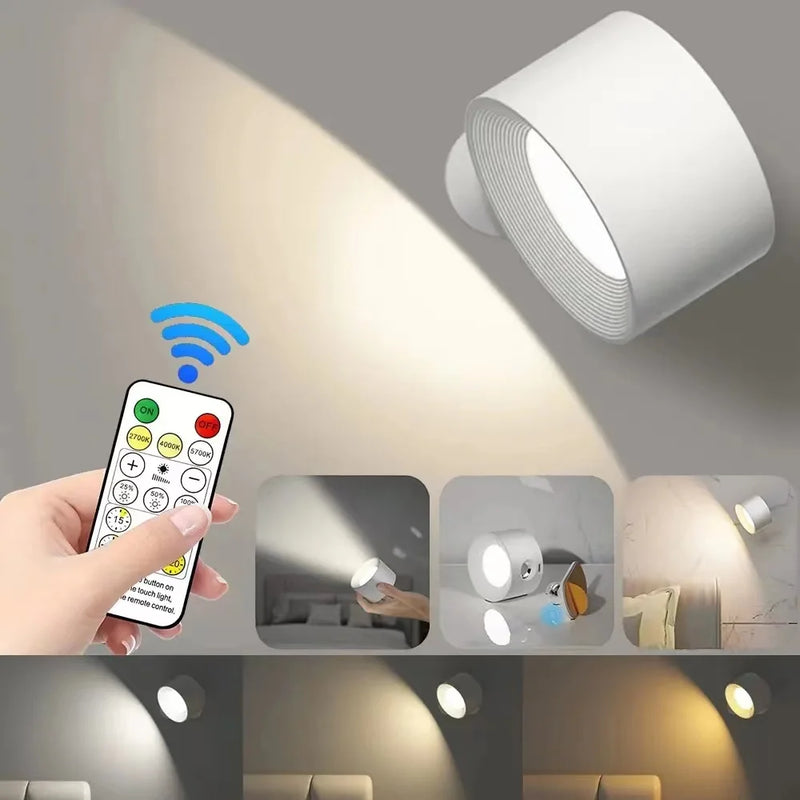 LuminEase Magnetic LED Sconce