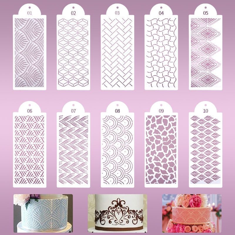 Cake Decoration Stencil - beumoonshop