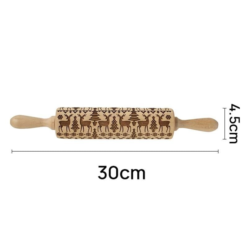 Christmas 3D Rolling Pin - beumoonshop