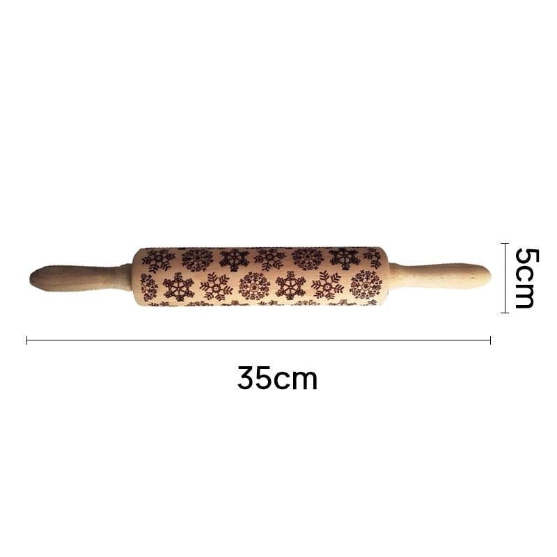 Christmas 3D Rolling Pin - beumoonshop