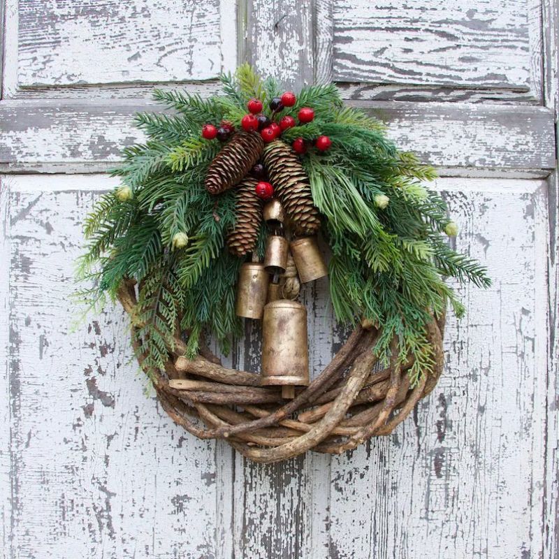 Christmas Boho Wreath - beumoonshop