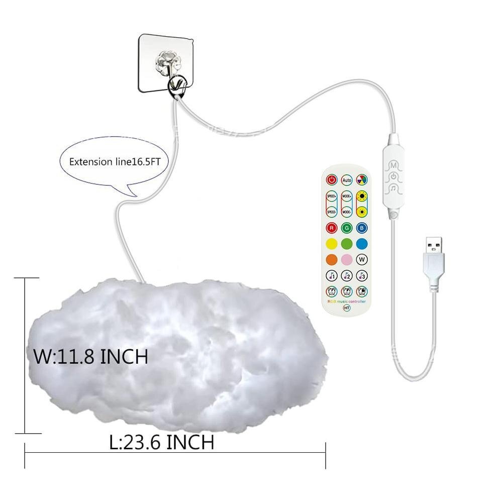 Colorful Led Cloud Light – Nimebrand