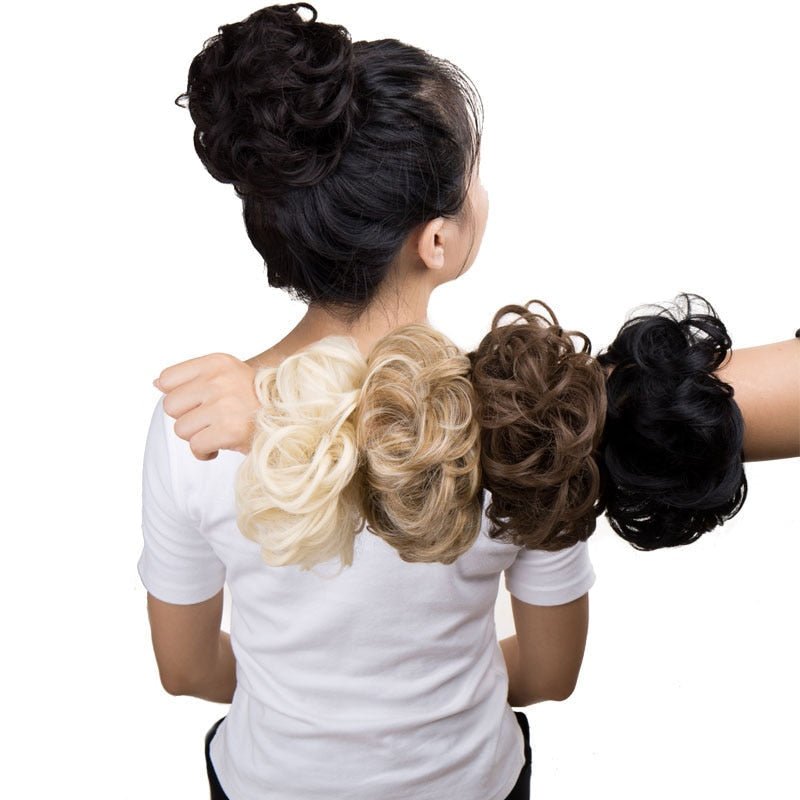 (1 + 1 Free) Curly Bun Extension – Nimebrand
