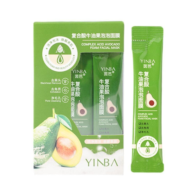 Deep Cleaning Avocado Bubble Mask - beumoonshop