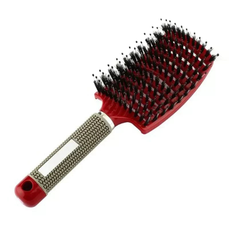 Detangler Bristle Nylon Hairbrush - beumoonshop