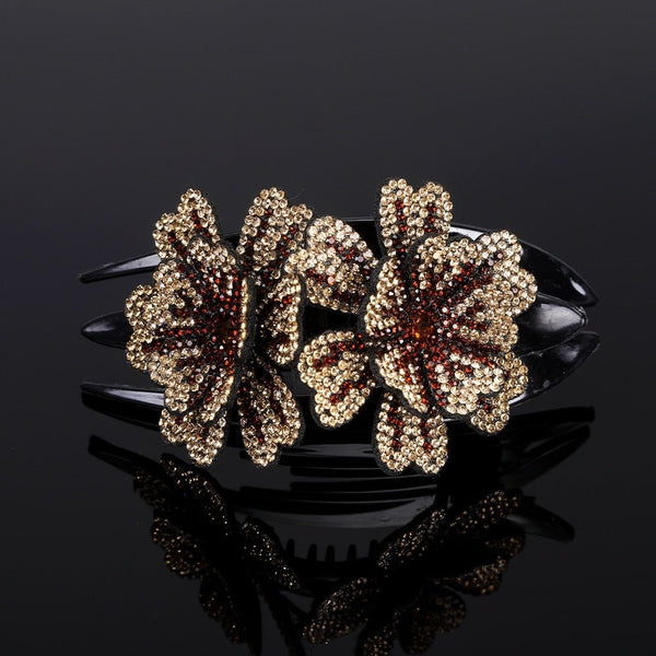 Flower Detail Hair Clip - beumoonshop