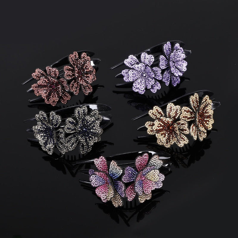 Flower Detail Hair Clip - beumoonshop