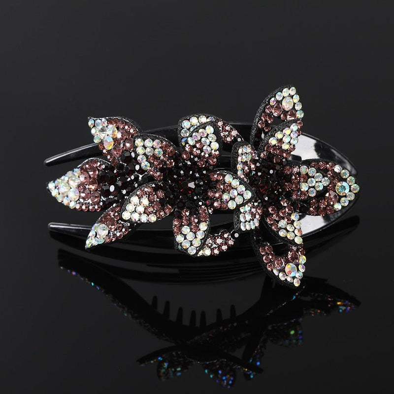 Flower Detail Hair Clip - beumoonshop