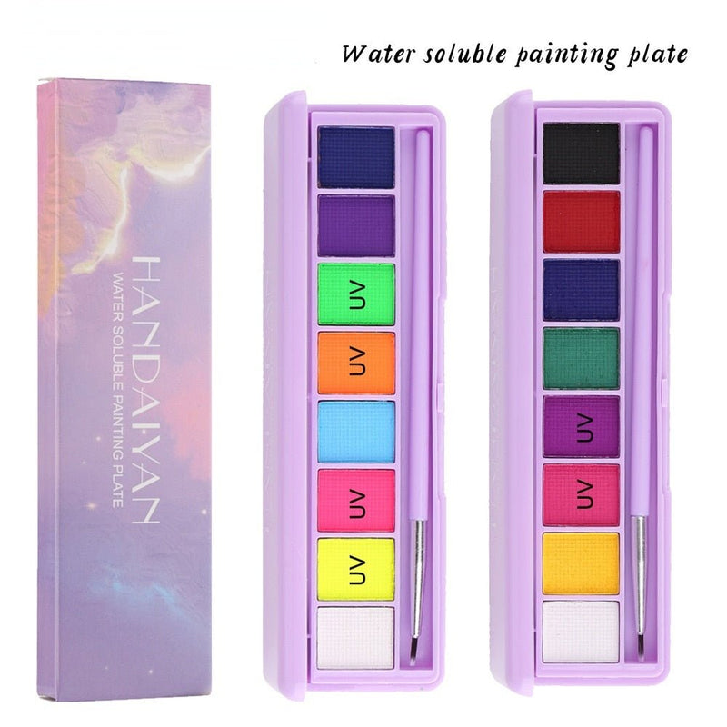 Glow-in-the-Dark UV Light Eye Shadow Palette - beumoonshop