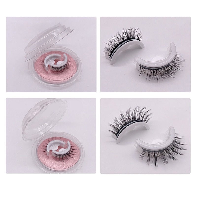 Glueless Self-Adhesive Reusable Eyelashes - beumoonshop